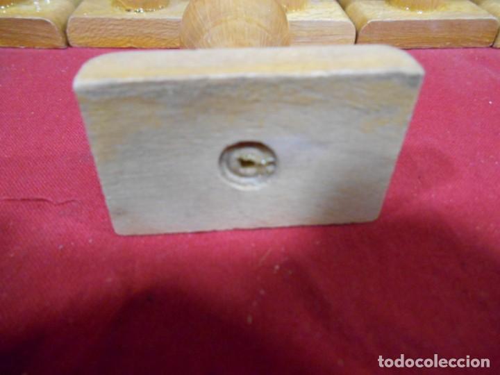 Escriban&iacute;a: LOTE DE 25 TAMPONES DE MADERA SIN ESTRENAR - Foto 3