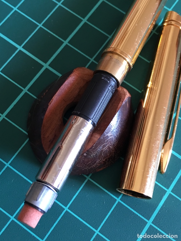 Escriban&iacute;a: Portam&iacute;mas waterman hemisphere dorado - Foto 6