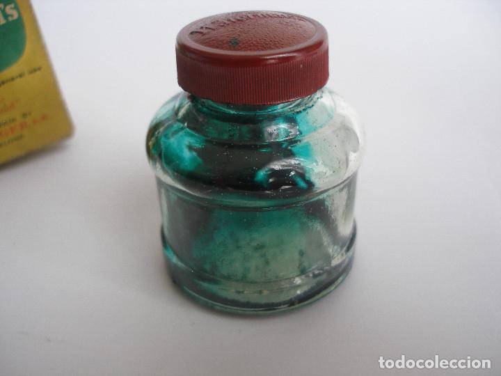 Escriban&iacute;a: Tinta Watermans verde ( vac&iacute;o ) - Foto 3