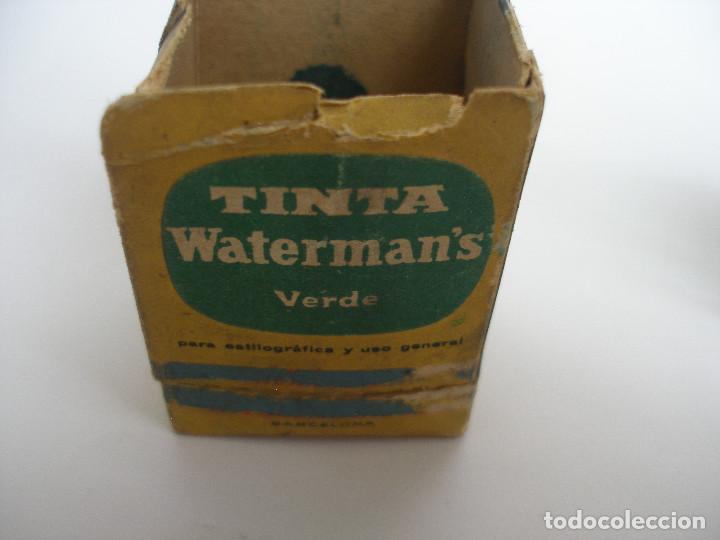 Escriban&iacute;a: Tinta Watermans verde ( vac&iacute;o ) - Foto 6