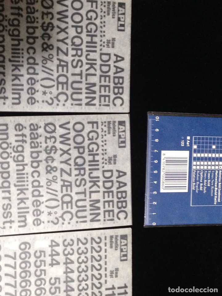 Escriban&iacute;a: Numeros y letras transfer marca Apli,3 hojas. - Foto 2