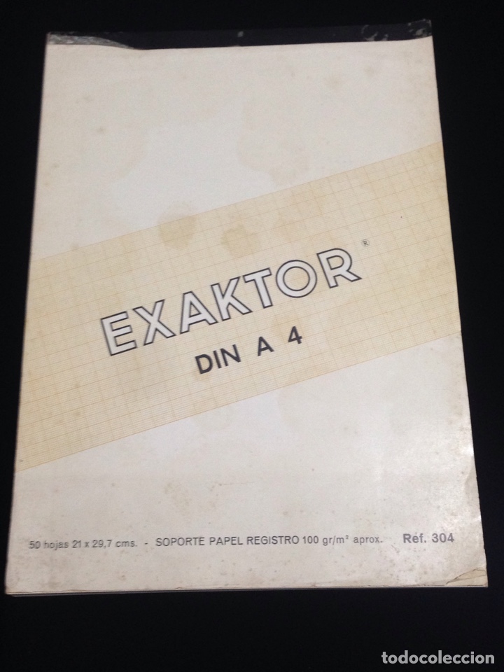 Escriban&iacute;a: Exactor,Din A4,50 hojas. - Foto 1