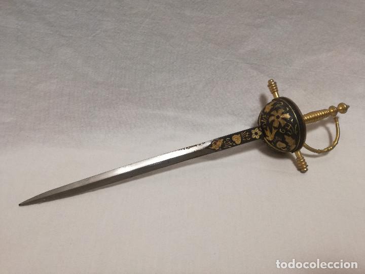 Escriban&iacute;a: ESPADA ABRECARTAS ROPERA - FABRICADA EN METAL - Foto 1