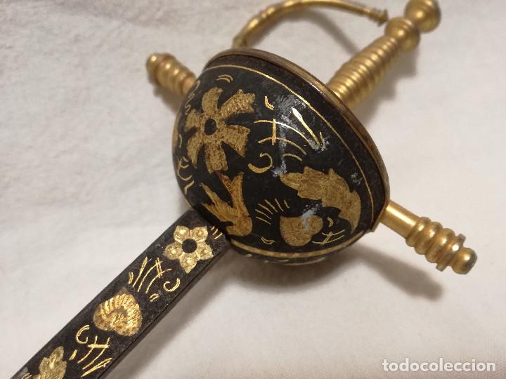 Escriban&iacute;a: ESPADA ABRECARTAS ROPERA - FABRICADA EN METAL - Foto 3