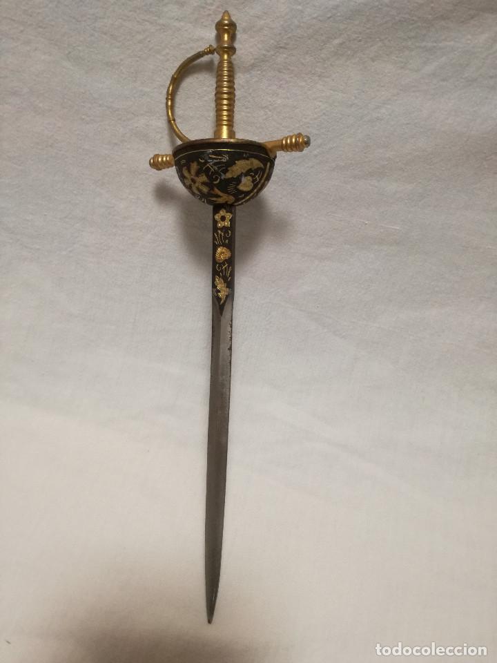 Escriban&iacute;a: ESPADA ABRECARTAS ROPERA - FABRICADA EN METAL - Foto 9