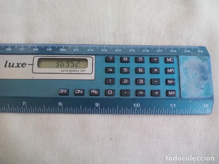 Escriban&iacute;a: REGLA CON CON CALCULADORA. DE LUXE, RULER CALCULATOR - Foto 3