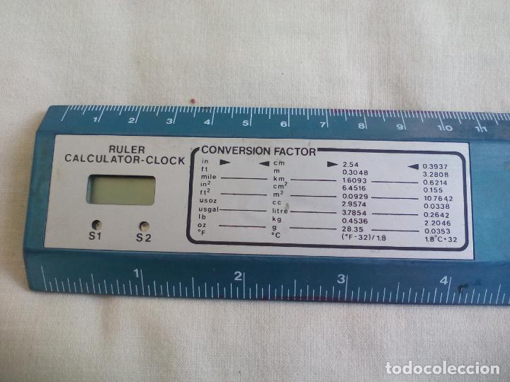 Escriban&iacute;a: REGLA CON CON CALCULADORA. DE LUXE, RULER CALCULATOR - Foto 5