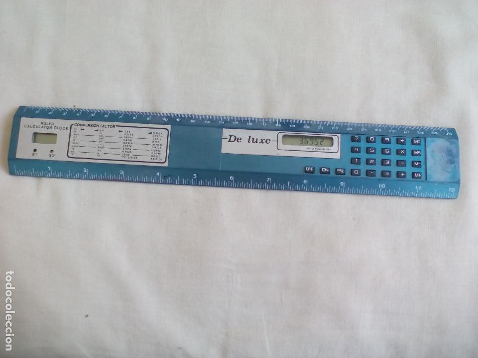 Escriban&iacute;a: REGLA CON CON CALCULADORA. DE LUXE, RULER CALCULATOR - Foto 7