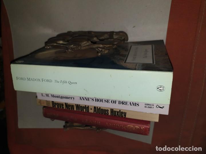 Escriban&iacute;a: SUJETA LIBROS BARCOS BRONCE - Foto 3