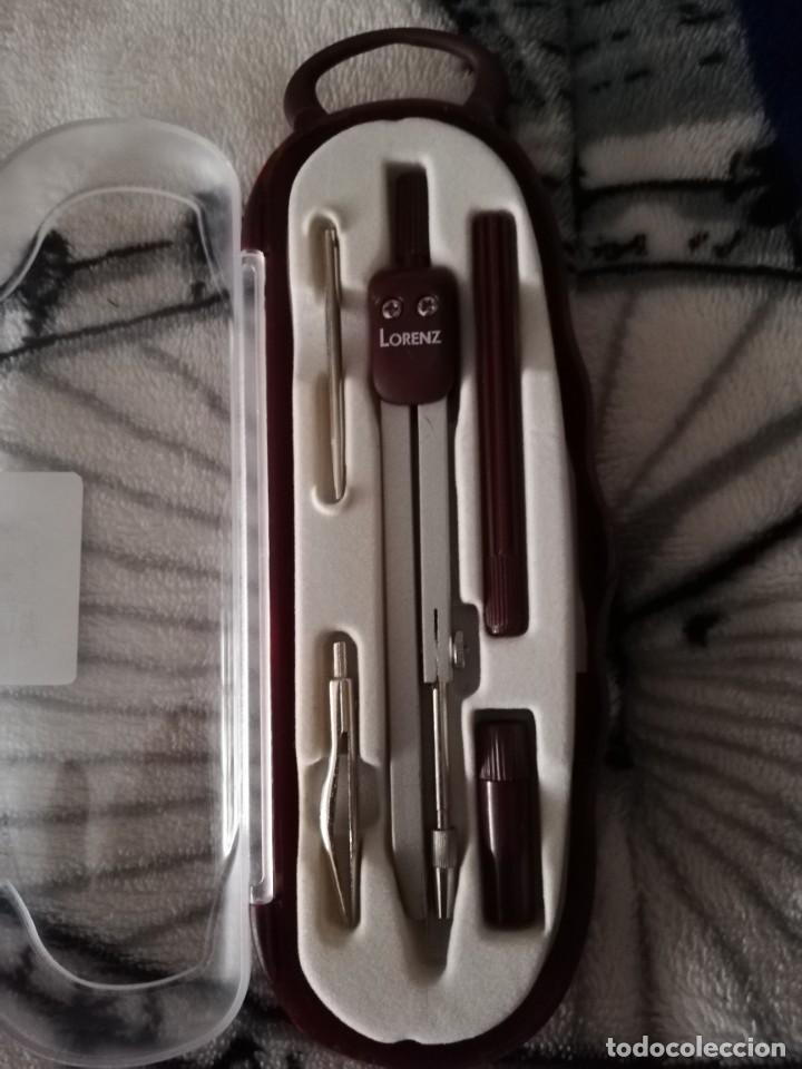 Escriban&iacute;a: SET ESTUCHE COMP&Aacute;S MARCA LORENZ - Foto 1