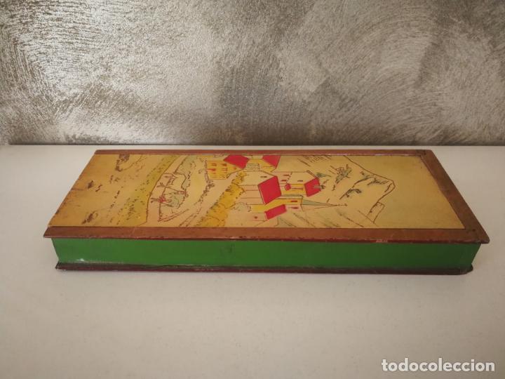 Escriban&iacute;a: ANTIGUO PLUMIER DE MADERA - Foto 3