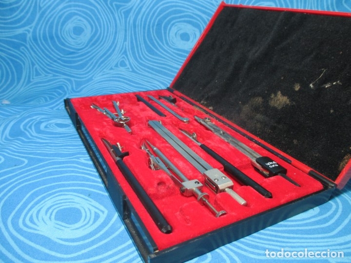 Escriban&iacute;a: CONJUNTO COMPASES KIN, MADE IN CHECOSLOVAQUIA - Foto 9