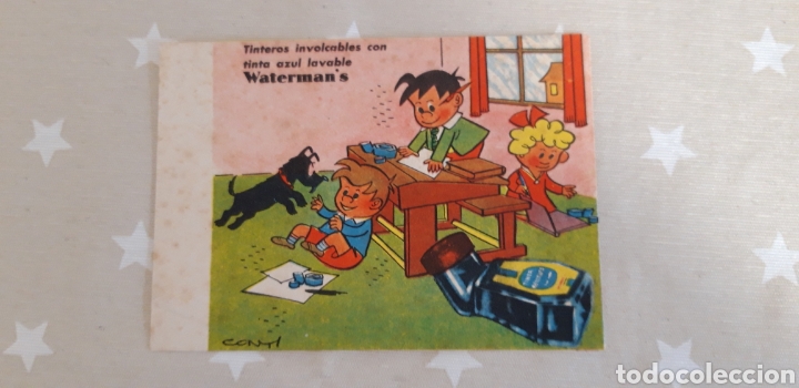 Escriban&iacute;a: PAPEL SECANTE PUBLICIDAD WATERMANS - Foto 1