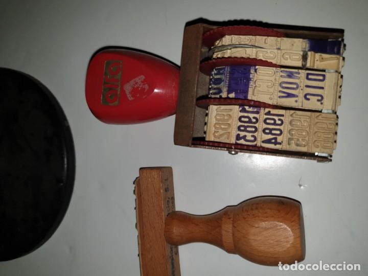 Escriban&iacute;a: PORTATAMPONES GIRATORIO CON SELLOS - Foto 8