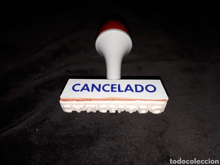 Escriban&iacute;a: Sello tamp&oacute;n nuevo cancelado - Foto 1