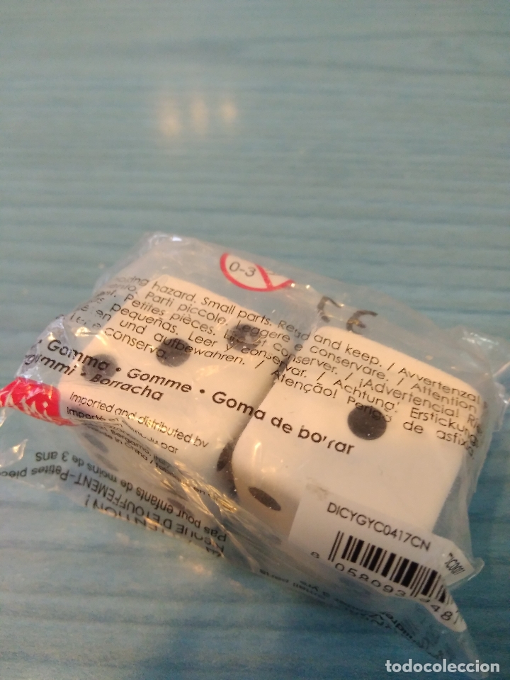 Escriban&iacute;a: 2 GOMAS DE BORRAR  DE DADOS - Foto 2