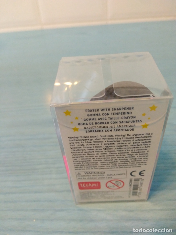 Escriban&iacute;a: GOMA DE BORRAR CON SACAPUNTAS CON FORMA DE MICROFONO - Foto 3