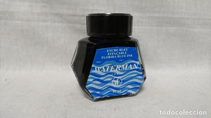 Escriban&iacute;a: TINTERO WATERMAN, FLORIDA BLUE, LLENO - Foto 1