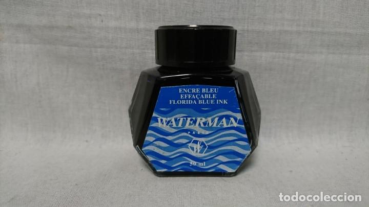 Escriban&iacute;a: TINTERO WATERMAN, FLORIDA BLUE, LLENO - Foto 3