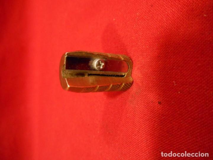 Escriban&iacute;a: ANTIGUO SACAPUNTAS DE BRONCE MOLETEADO - Foto 5