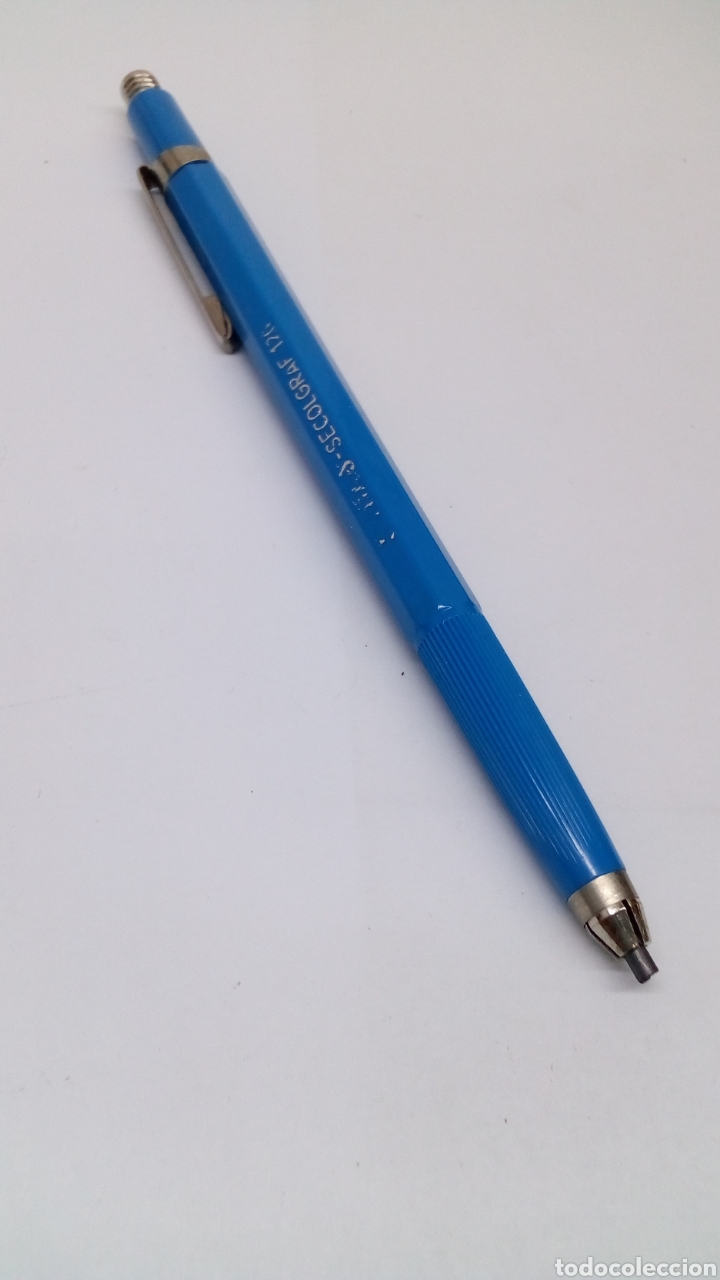 Escriban&iacute;a: Portaminas lacado azul stilus - Foto 3