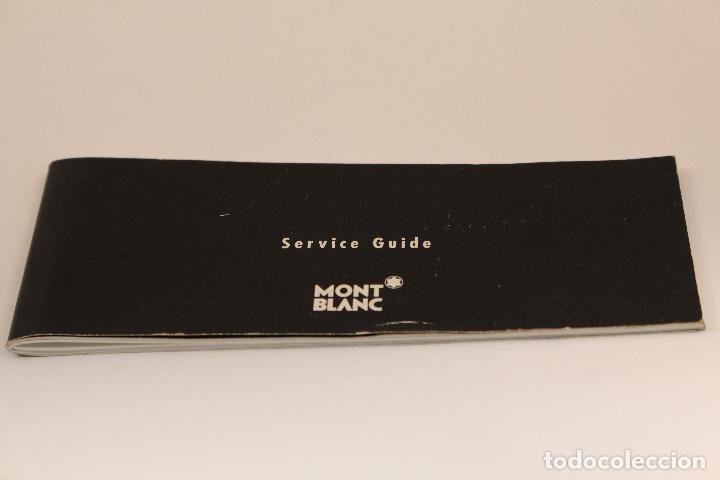 Escriban&iacute;a: service guide mont blanc - garranty - Foto 3