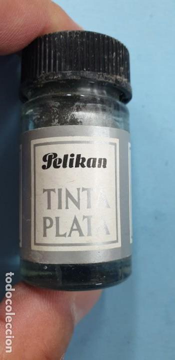 Escriban&iacute;a: TINTA PLATA PELIKAN TINTERO - Foto 1