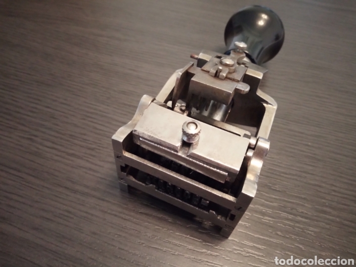 Escriban&iacute;a: Antiguo Sello Numerador EL CASCO - Foto 4