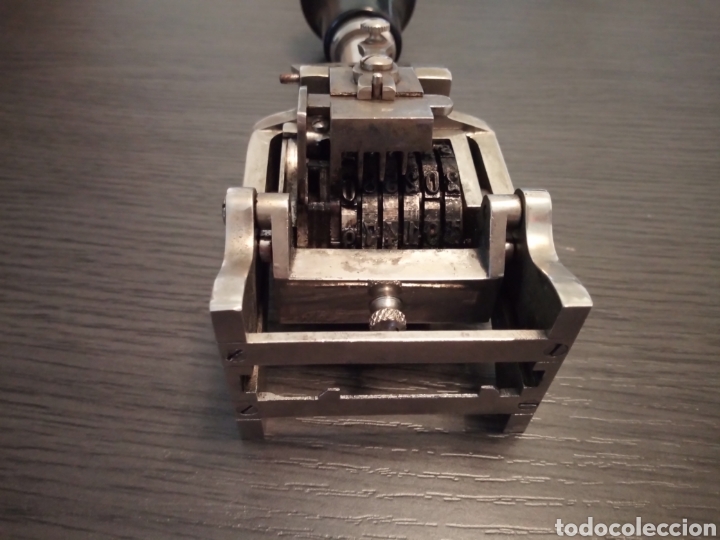 Escriban&iacute;a: Antiguo Sello Numerador EL CASCO - Foto 8