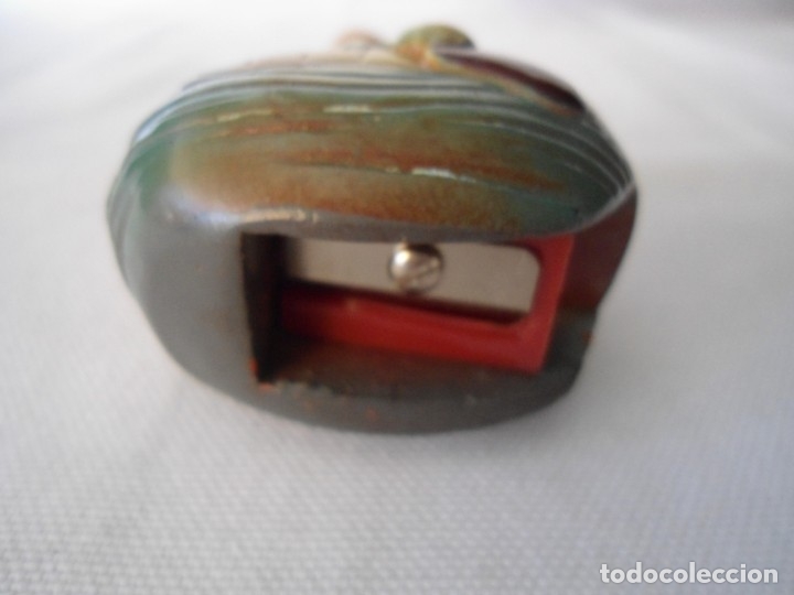 Escriban&iacute;a: ANTIGUO SACAPUNTAS DE BARRO PINTADO - Foto 7