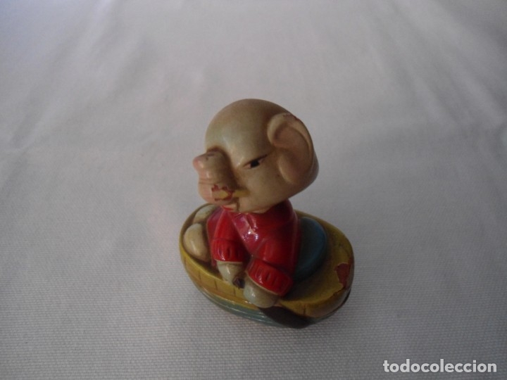 Escriban&iacute;a: ANTIGUO SACAPUNTAS DE BARRO PINTADO - Foto 9