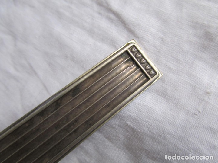Escriban&iacute;a: Abrecartas con mango de plata contrastada - Foto 4