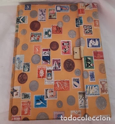 Escriban&iacute;a: CARPETA DE CORRESPONDENCIA CON ESTAMPADO DE SELLOS - Foto 1