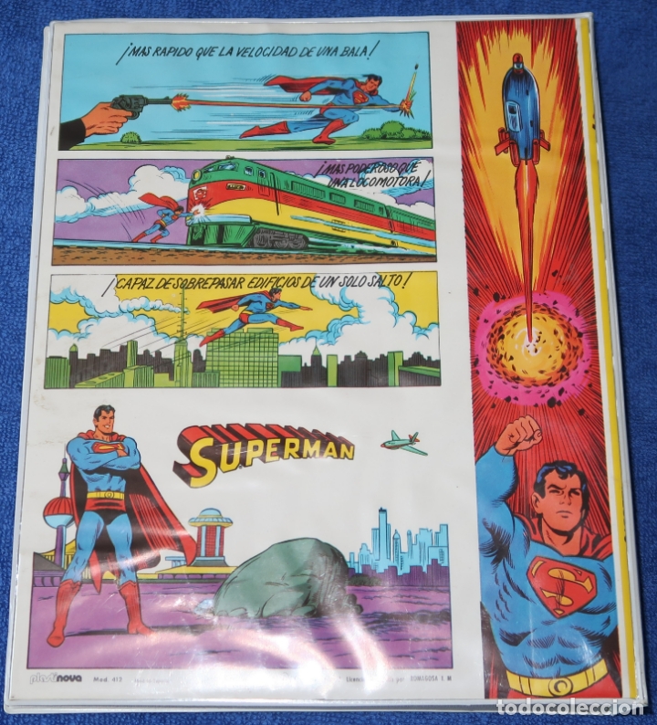 Escriban&iacute;a: Comibloc - Superman - Plastinova (1977) &iexcl;Impecable! - Foto 2