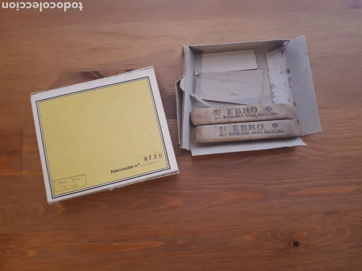 Escriban&iacute;a: Caja con 2 gomas biseladas para m&aacute;quina Ebro 505 - Foto 2