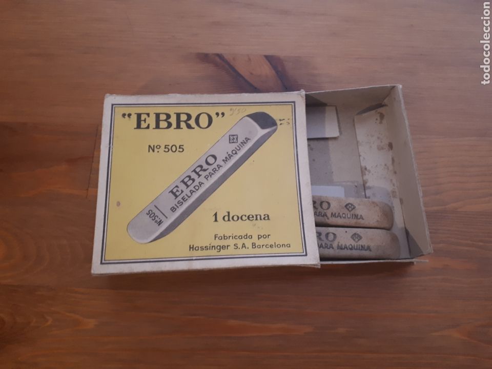 Escriban&iacute;a: Caja con 2 gomas biseladas para m&aacute;quina Ebro 505 - Foto 1