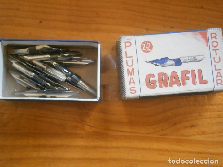 Escriban&iacute;a: CAJITA DE PLUMAS ,,GRAFIL - Foto 2