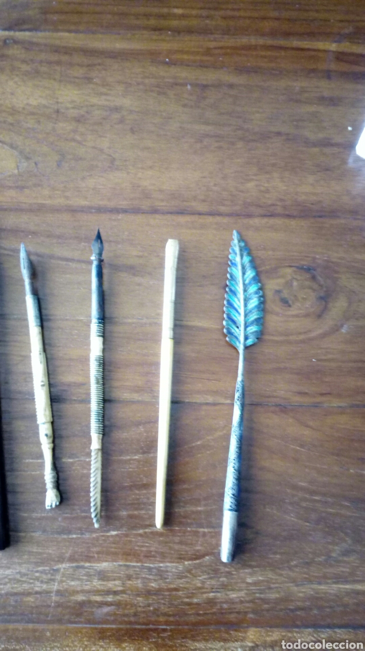 Escriban&iacute;a: Plumas de plumin siglo XIX - Foto 2