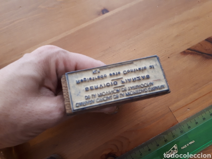 Escriban&iacute;a: Lote 2 antiguo sello tamp&oacute;n - Foto 2