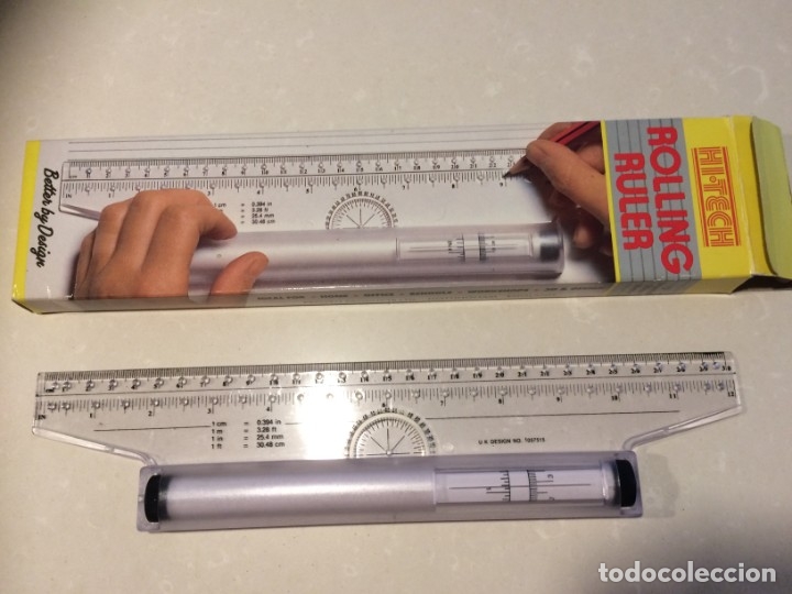 Escriban&iacute;a: Regla Rolling Ruler marca Hi-Tech - 30 cm - Foto 1