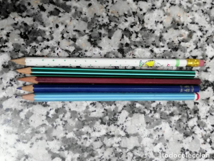 Escriban&iacute;a: 5 ANTIGUOS LAPICES DIFERENTES MARCAS - Foto 3