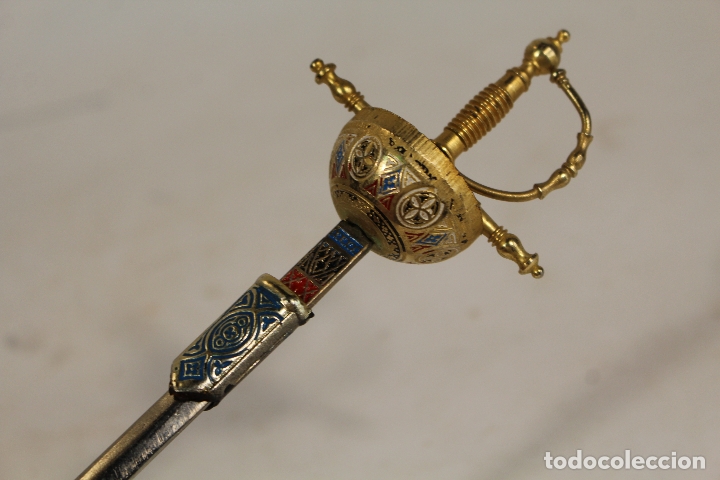 Escriban&iacute;a: abrecartas florete toledo - Foto 1