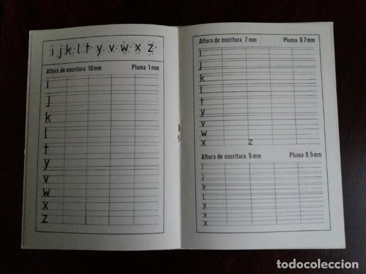 Escriban&iacute;a: CUADERNO EJERCICIOS DE ROTULACI&Oacute;N. A&Ntilde;OS 70/80. - Foto 3