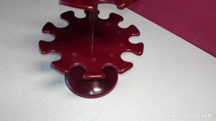 Escriban&iacute;a: ANTIGUO SOPORTE PARA SELLOS DE CAUCHO - Foto 9