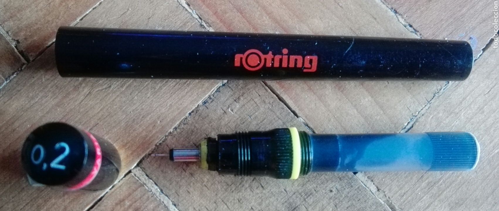 Escriban&iacute;a: Rotring Variant N&uacute;mero 0,2 - A&ntilde;os 80 - Foto 2