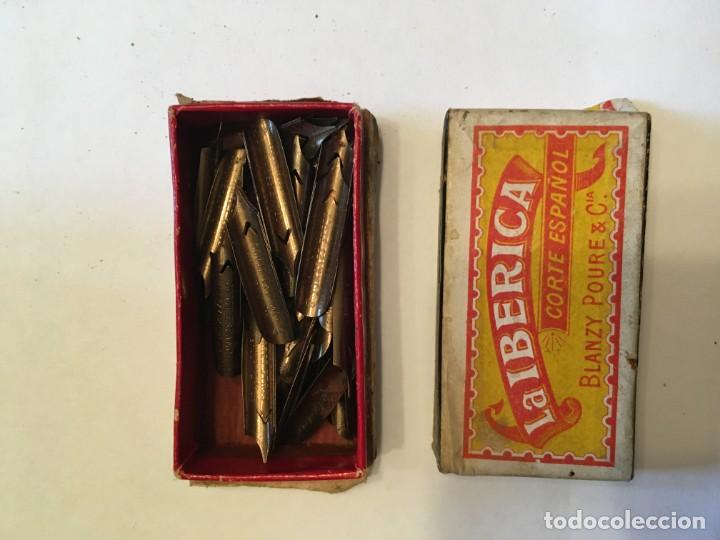 Escriban&iacute;a: plumillas la iberica con 45 plumillas - Foto 3