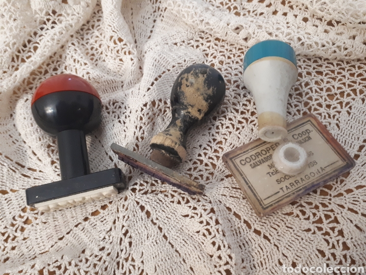 Escriban&iacute;a: Lote 4 tampones sellos - Foto 2