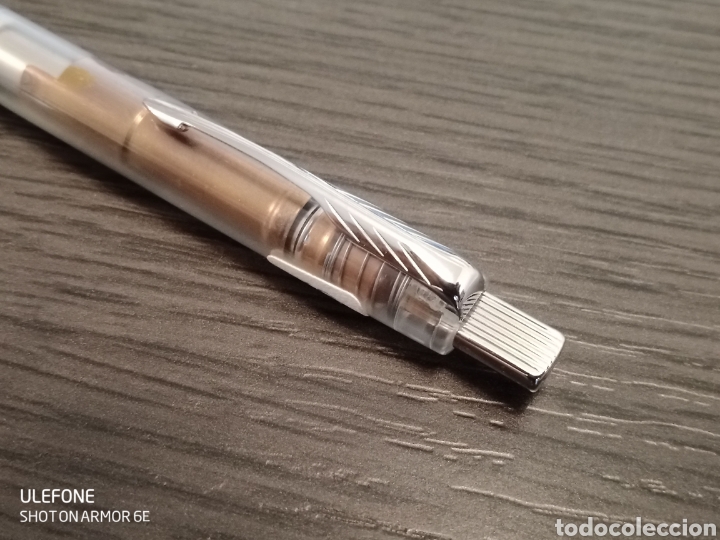 Escriban&iacute;a: Antiguo Portaminas PARKER FRONTIER transparente - Foto 6
