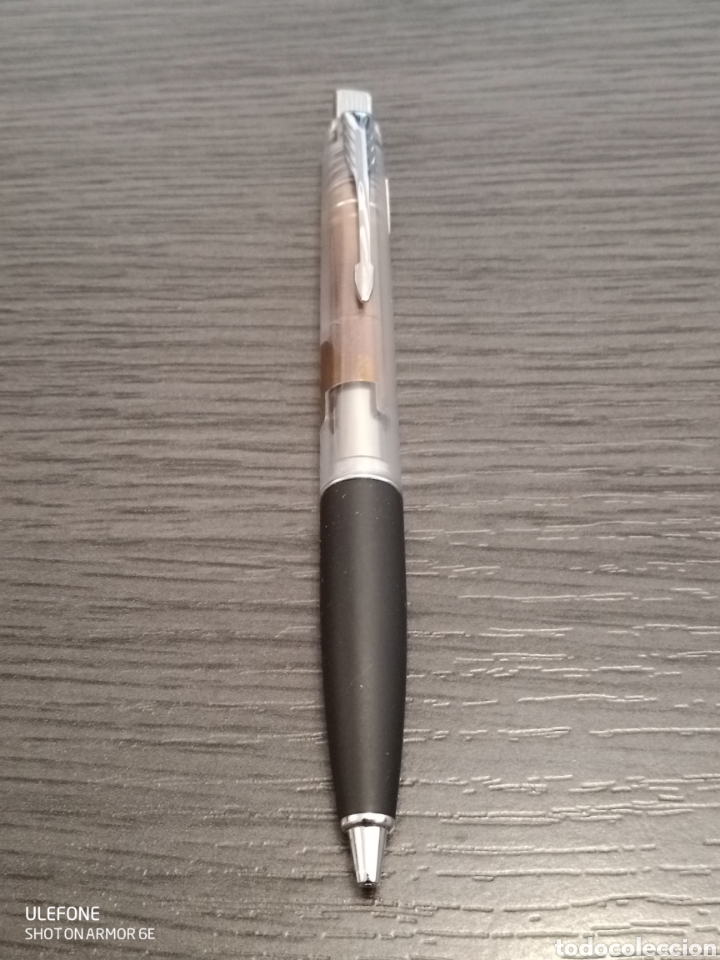 Escriban&iacute;a: Antiguo Portaminas PARKER FRONTIER transparente - Foto 3