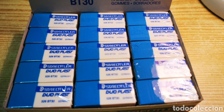Escriban&iacute;a: Staedtler bt30 duo plast caja de 30 gomas - Foto 2